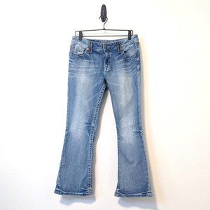 Miss Me Women's The M Series Bootcut Jeans Size 32 Mid Rise Marigold Wash